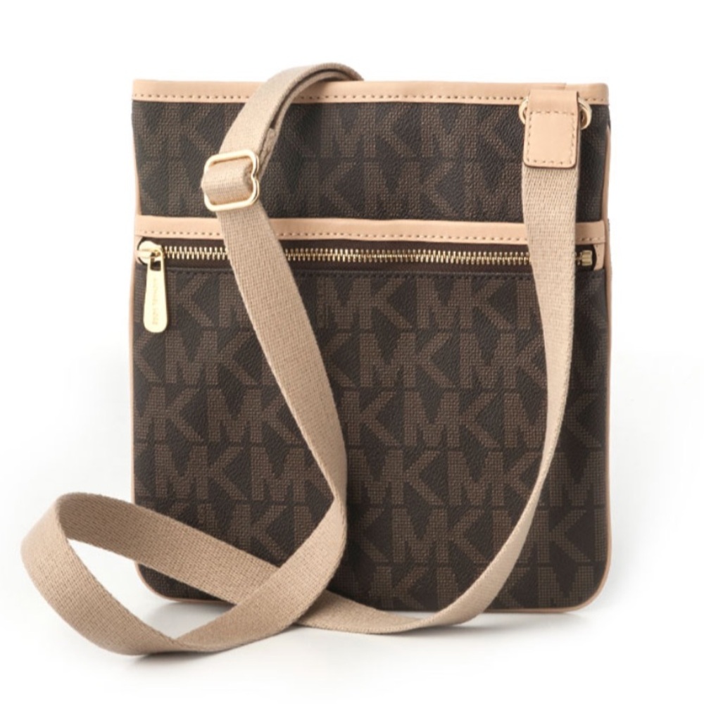 Michael Kors Jet Set Large Logo Crossbody Bag